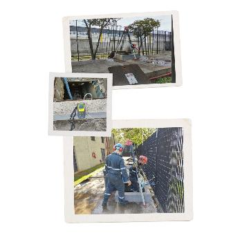 Higienização de Reservatórios no Parque do Carmo