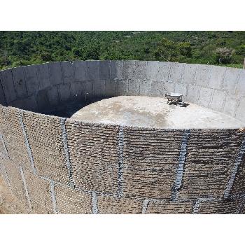 Recuperação de Caixa d'água de Concreto na Vila Buarque