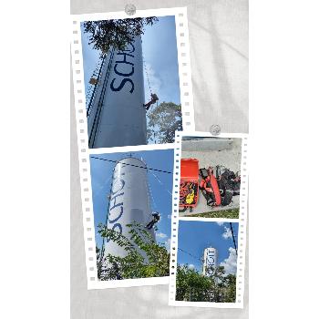 Serviço de Impermeabilização de Caixa d'água no Parque do Carmo